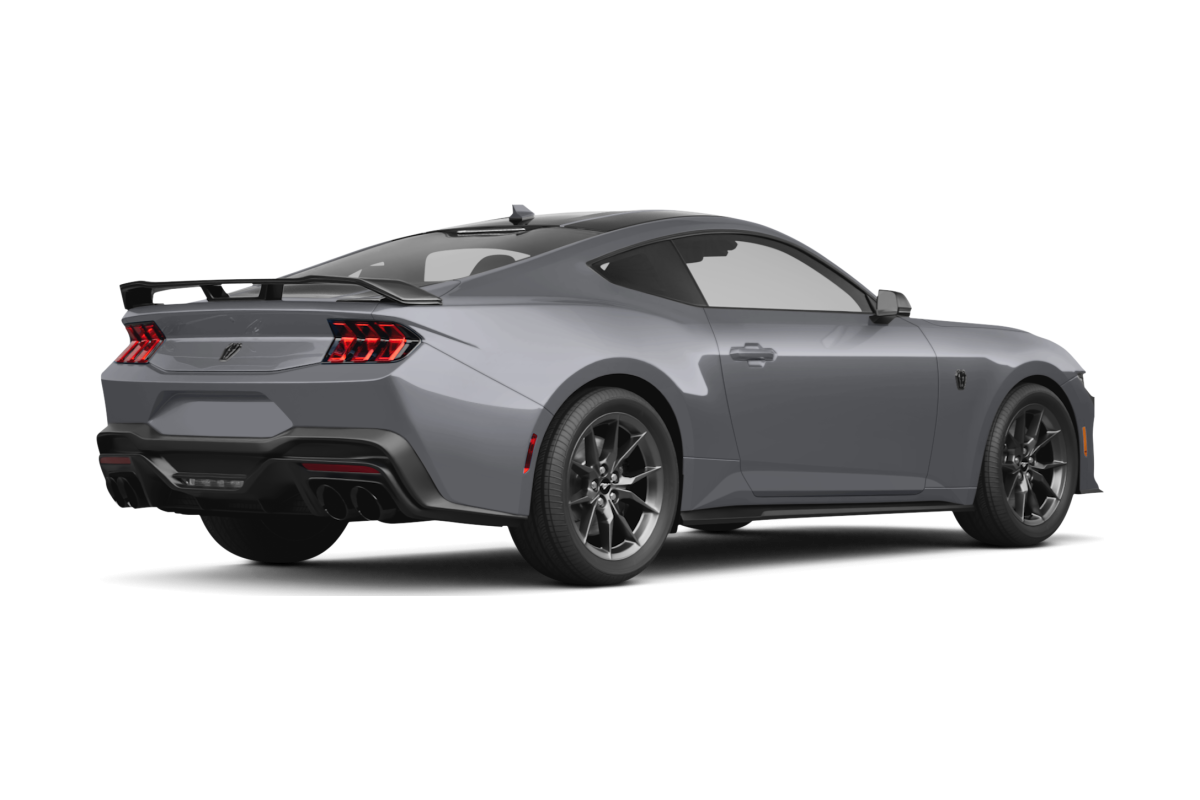 Ford Mustang - Back view Ford Mustang - Back view